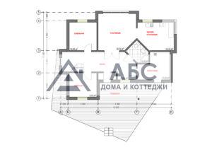 Проект одноэтажного дома «Корвет» из бруса - 3