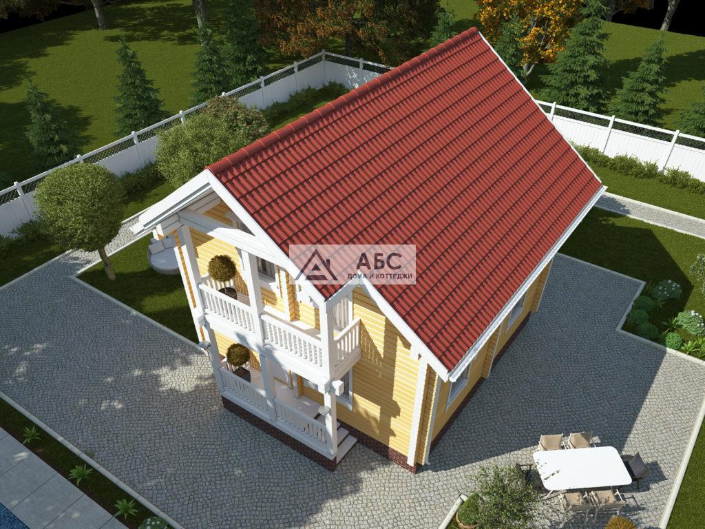 Проект одноэтажного дома «Дворянское гнездо» из бруса - 13