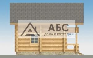 Проект одноэтажной бани «Яхрома» из бревна - 8