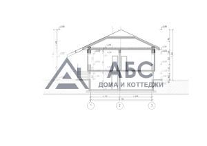 Проект одноэтажного коттеджа «Волчок» из газобетона - 5
