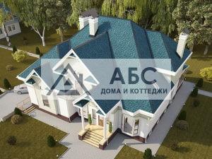 Проект двухэтажного коттежда «Зеленый городок» из газобетона - 17