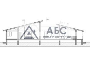 Проект одноэтажного коттеджа «Лидер» из газобетона - 4