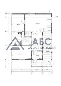 Проект одноэтажного дома «Волочаново» из бруса - 3