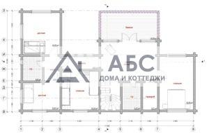 Проект двухэтажного дома «Эдельвейс» из бруса - 11