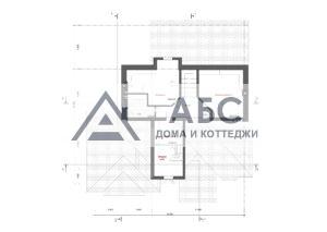 Проект двухэтажного коттежда «Зеленый городок» из газобетона - 3