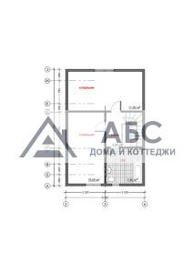 Проект одноэтажного дома «Теодер» из бруса - 4