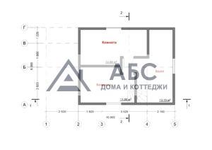 Проект одноэтажного каркасного дома «Скип» - 4