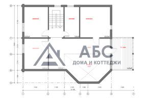 Проект одноэтажного дома «Август» из бруса - 4