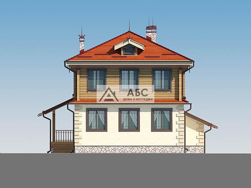 Проект двухэтажного комбинированного коттеджа «Зарайск» - 10