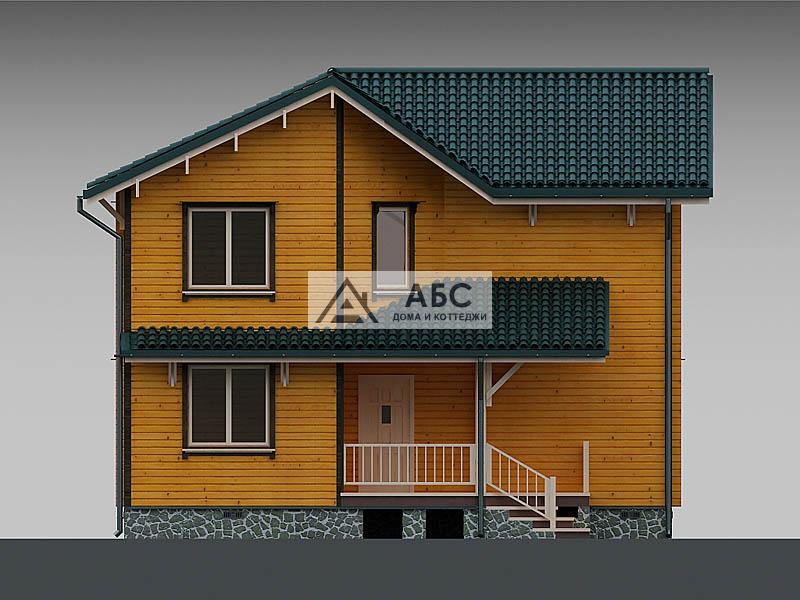 Проект одноэтажного дома «Алексеев» из бруса - 10