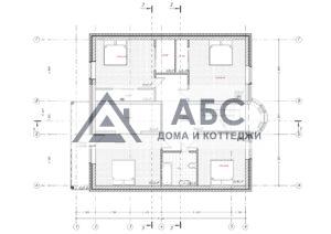 Проект одноэтажного коттеджа «Эсмиральда» из газобетона - 4