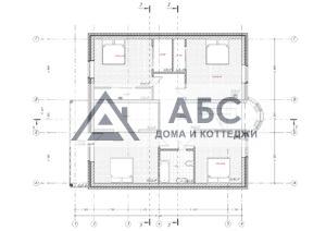 Проект одноэтажного коттеджа «Эсмиральда» из газобетона - 4