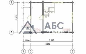 Проект одноэтажной бани «Аста-Ла-Виста» из бревна - 4