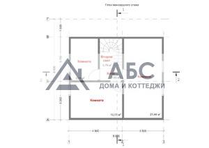 Проект одноэтажного каркасного дома «Зена» - 4