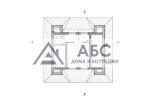 Проект одноэтажного коттеджа «Хижина» из газобетона - 4