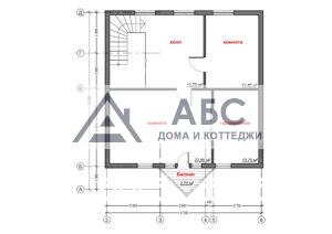 Проект одноэтажного дома «Маргарита» из бруса - 4