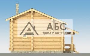 Проект одноэтажной бани «Правильная русская баня» из бревна - 7