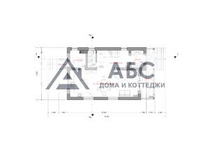 Проект одноэтажного коттеджа «Оливин» из газобетона - 3