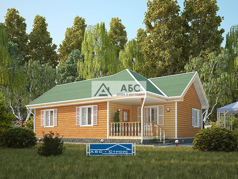 Проект одноэтажного дома «Гордеевский» из бруса - 2