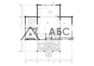 Проект одноэтажного дома «Романово-2» из бруса - 3