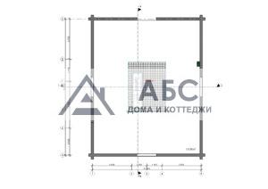 Проект одноэтажного дома «Апрель» из бревна - 4