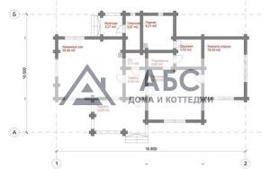 Проект одноэтажной бани «Каравелла» из бревна - 3