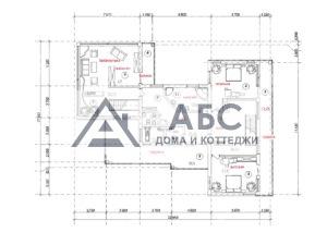 Проект двухэтажного коттеджа «Боат» из газобетона - 4