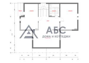 Проект одноэтажного дома «Алешкина радость» из бруса - 4