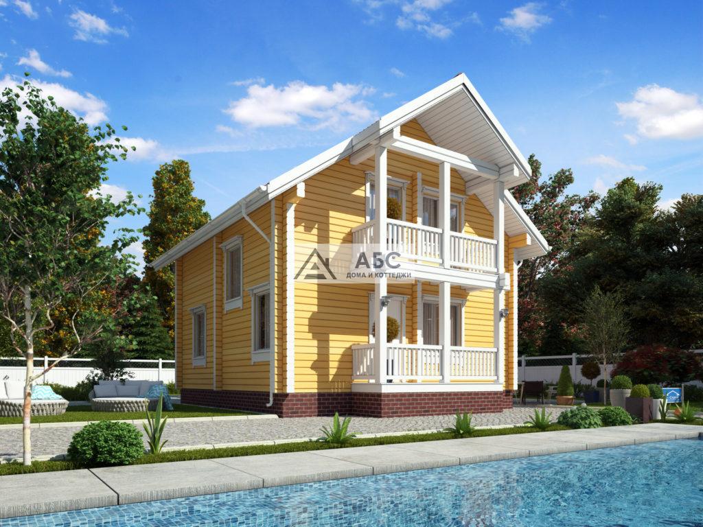 Проект одноэтажного дома «Дворянское гнездо» из бруса - 6