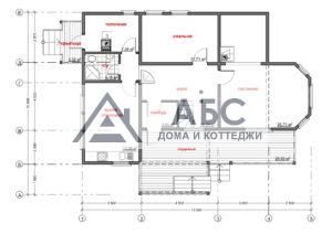 Проект одноэтажного дома «Клевер» из бруса - 3