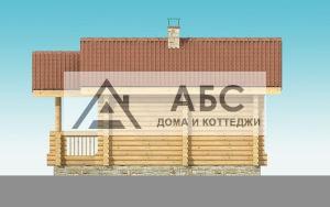 Проект одноэтажной бани «Афоня» из бревна - 6