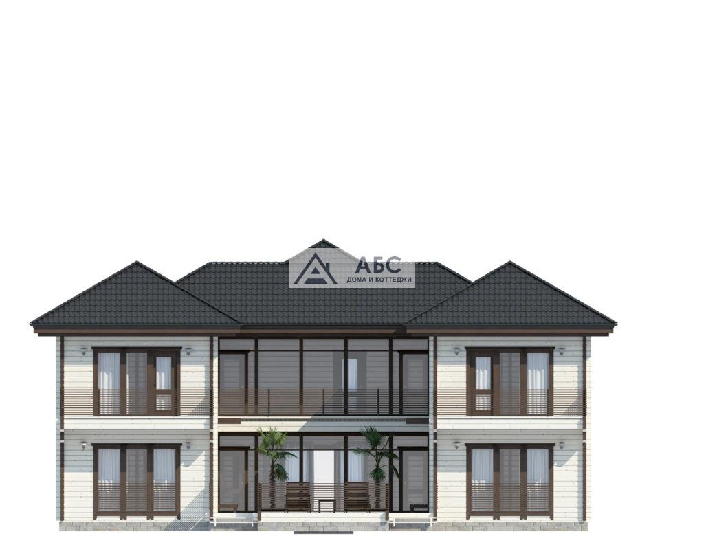 Проект двухэтажного дома «Акварис» из бруса - 10