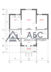 Проект одноэтажного дома «Московские каникулы» из бруса - 3