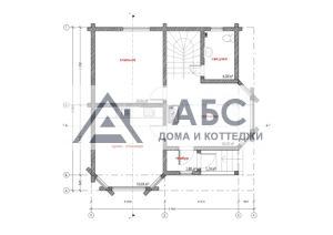 Проект одноэтажного дома «Скандик-4» из бруса - 3