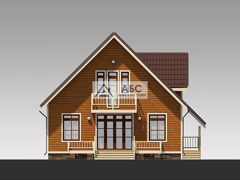 Проект одноэтажного дома «Скрипка» из бруса - 8