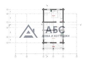 Проект одноэтажного дома «Камелия» из бревна - 4