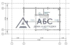 Проект одноэтажной бани «Поленушко» из бревна - 4