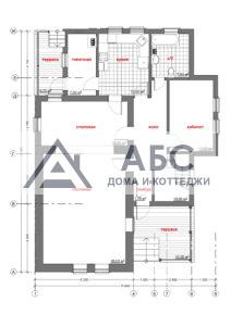 Проект двухэтажного дома «Октав-2» из бруса - 3