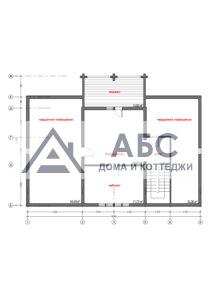 Проект одноэтажного дома «Алексеевский» из бруса - 4