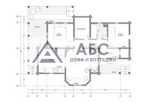 Проект одноэтажного дома «Опалево-М5 (одноэтажный)» из бруса - 3