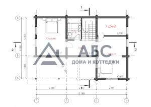 Проект одноэтажного дома «Подмосковные дали» из бруса - 4