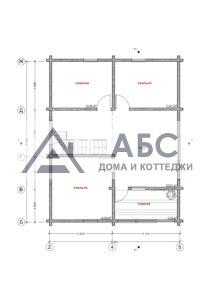 Проект одноэтажного дома «Боровское» из бруса - 4