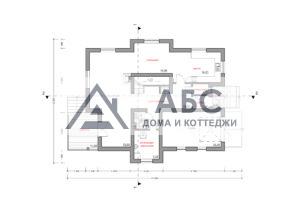 Проект двухэтажного коттеджа «Сандра КД» из газобетона - 3