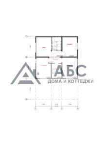 Проект одноэтажного дома «Батюшков-2» из бруса - 4