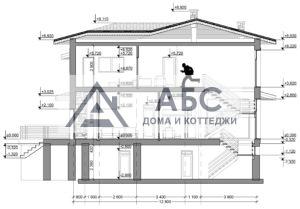 Проект одноэтажного коттеджа «Бурцево» из газобетона - 4