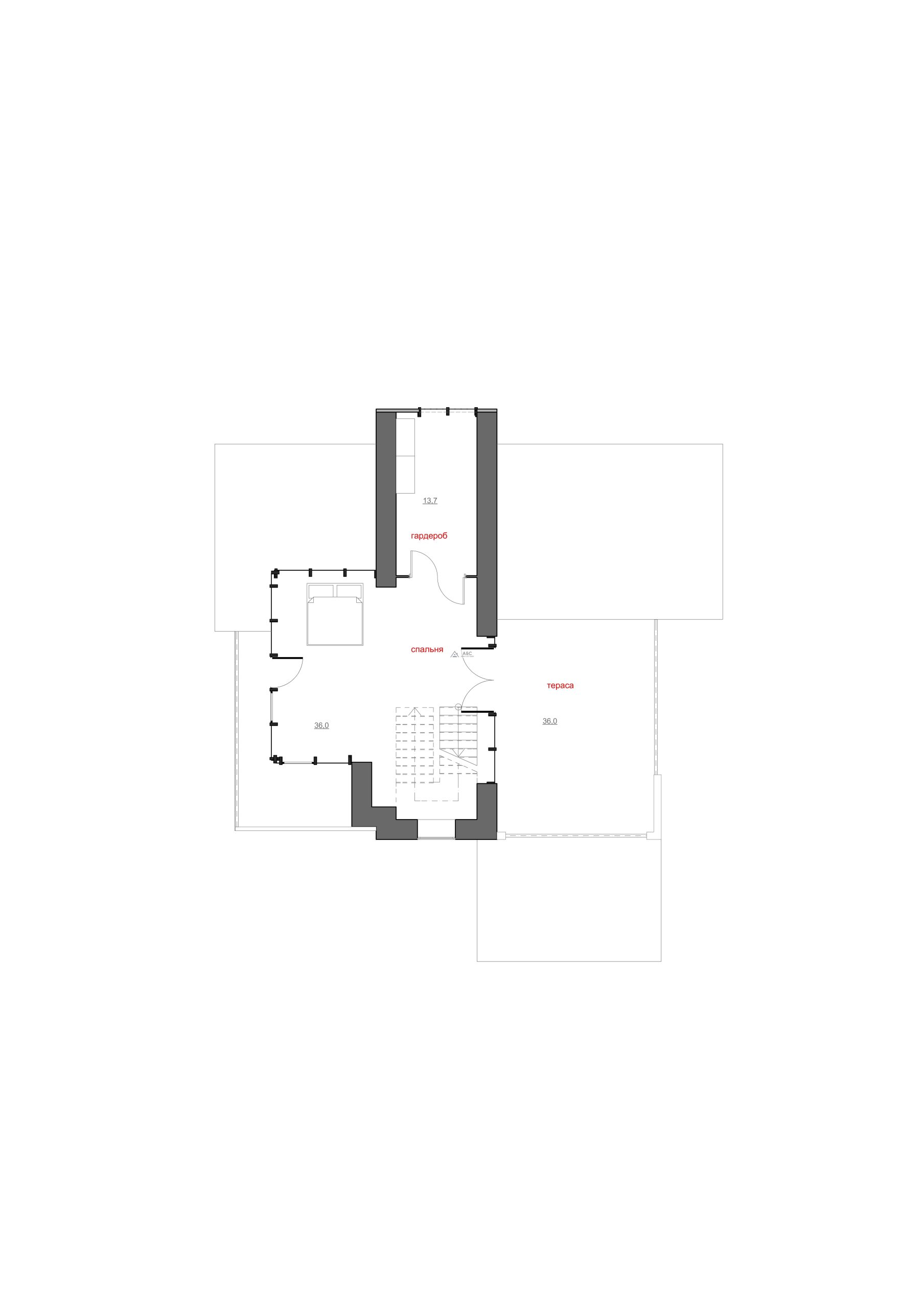 Проект двухэтажного коттеджа «Сильвиус» из газобетона - 5