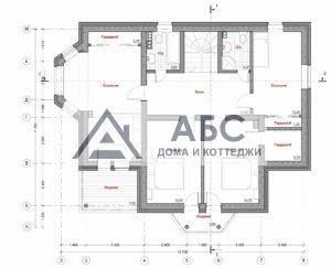 Проект двухэтажного коттеджа «Альбион» из газобетона - 3