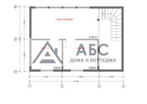 Проект одноэтажного дома «Былина» из бруса - 4