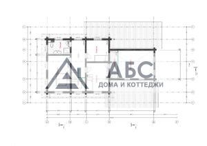 Проект двухэтажного комбинированного коттеджа «Зарайск» - 3