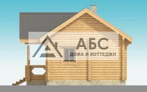 Проект одноэтажной бани «Белава» из бревна - 7